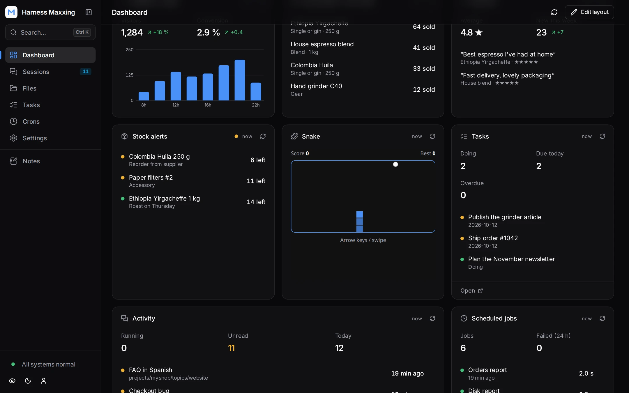 Dashboard